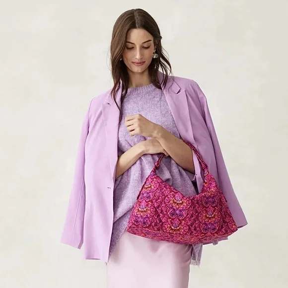 Vera Bradley Wicked Marcelle Shoulder Bag in She's So Good - Picture 4 of 6